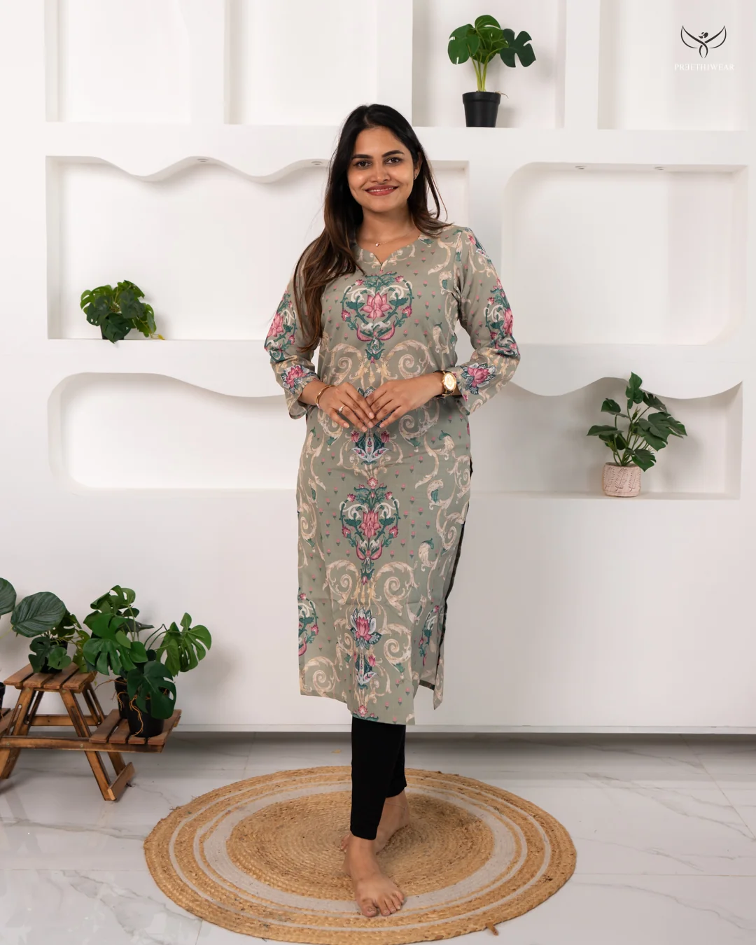 Pastel Green Feeding Top with Shawl and Nursing Access on Both Sides