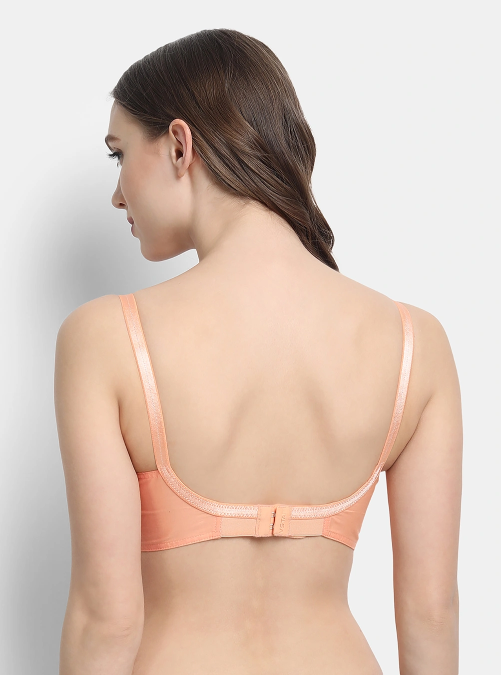 V Star Single layered seamed round stitch bra - Image 6