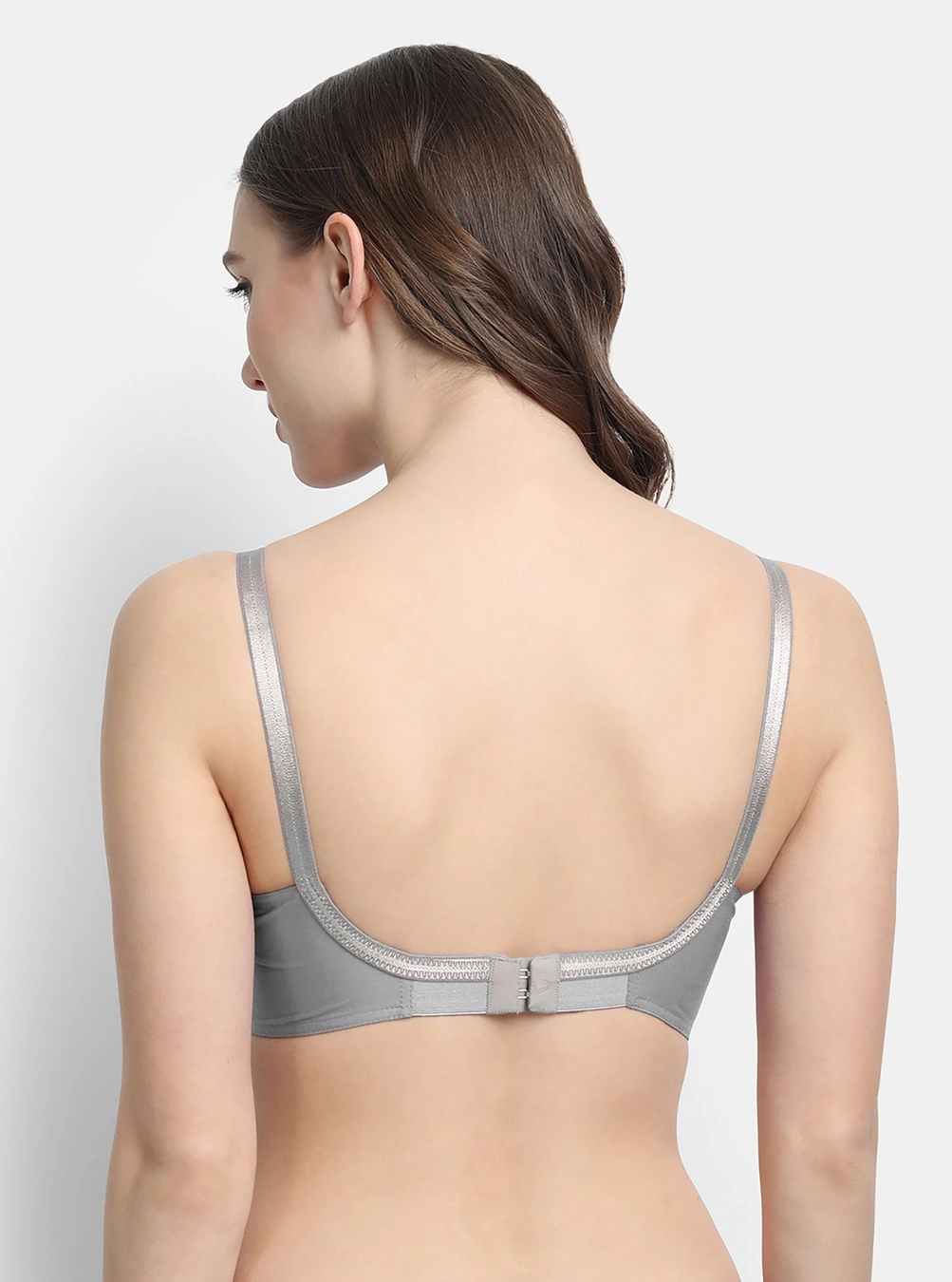 V Star Single layered seamed round stitch bra - Image 22